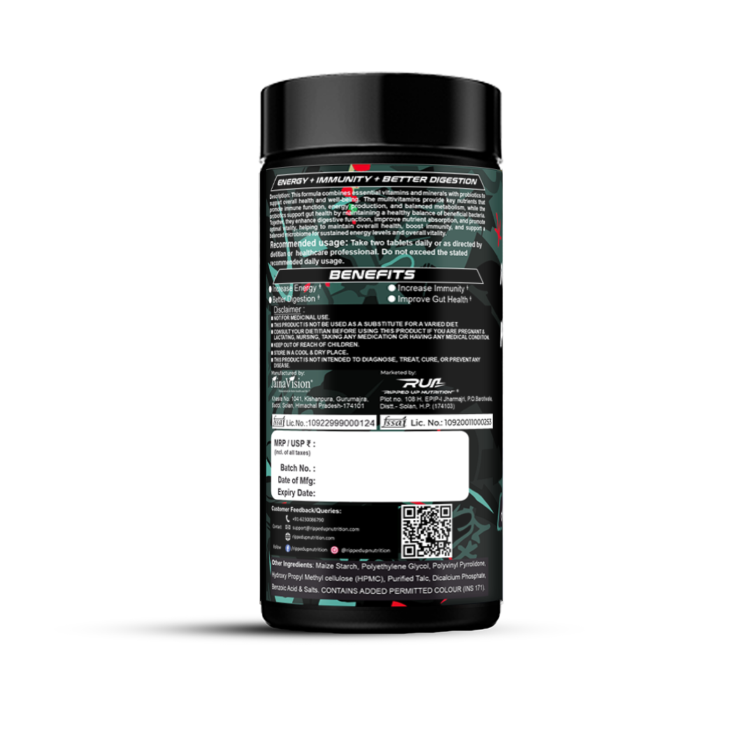 Multivitamin with Probiotics-For Men and Women