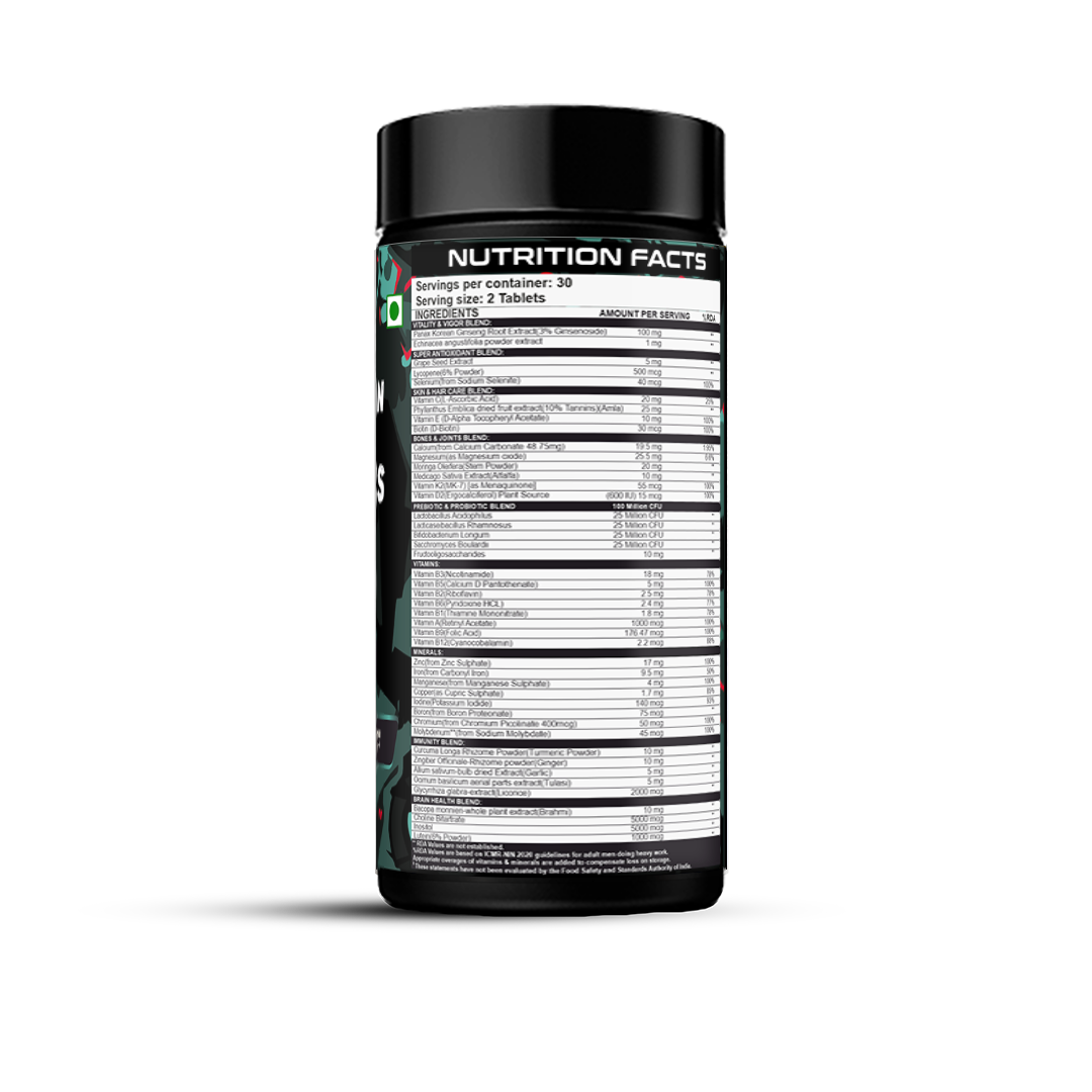 Multivitamin with Probiotics-For Men and Women