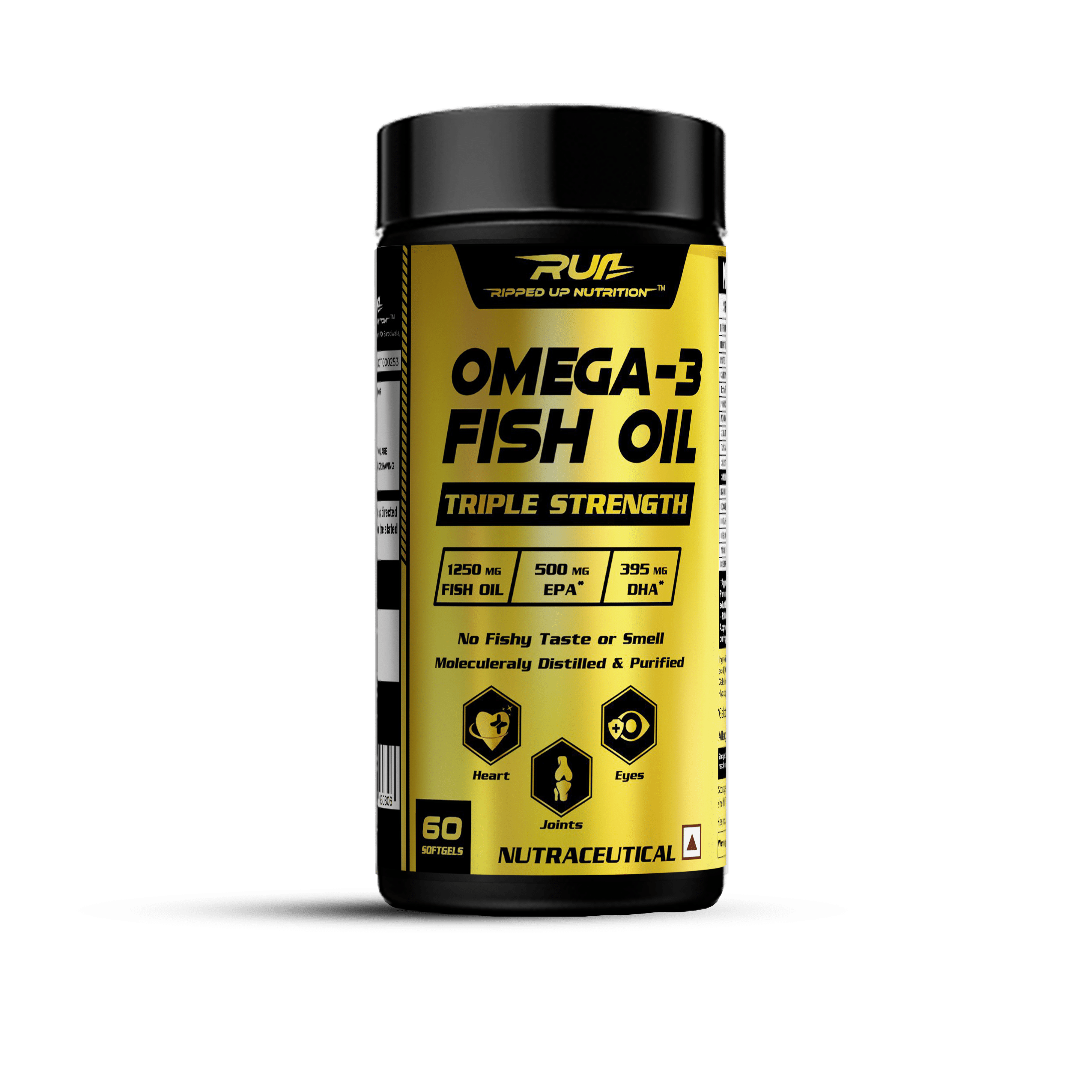 Omega-3 Fish Oil (Triple Strength) - Ripped Up Nutrition