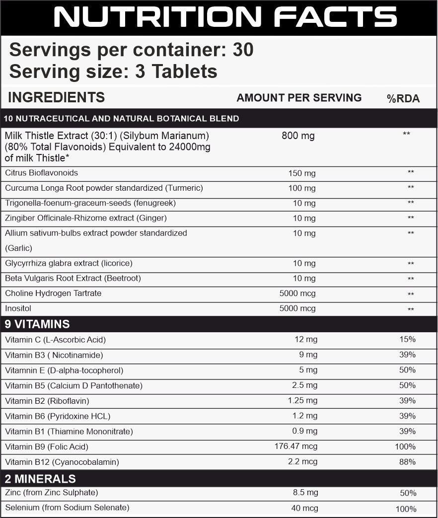 Liver Detox - 90 Tabs