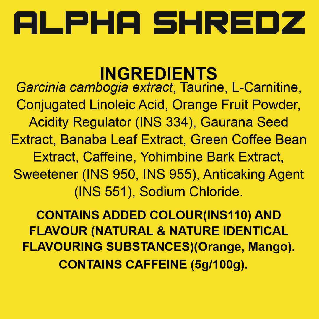 Alpha Shred - Ripped Up Nutrition