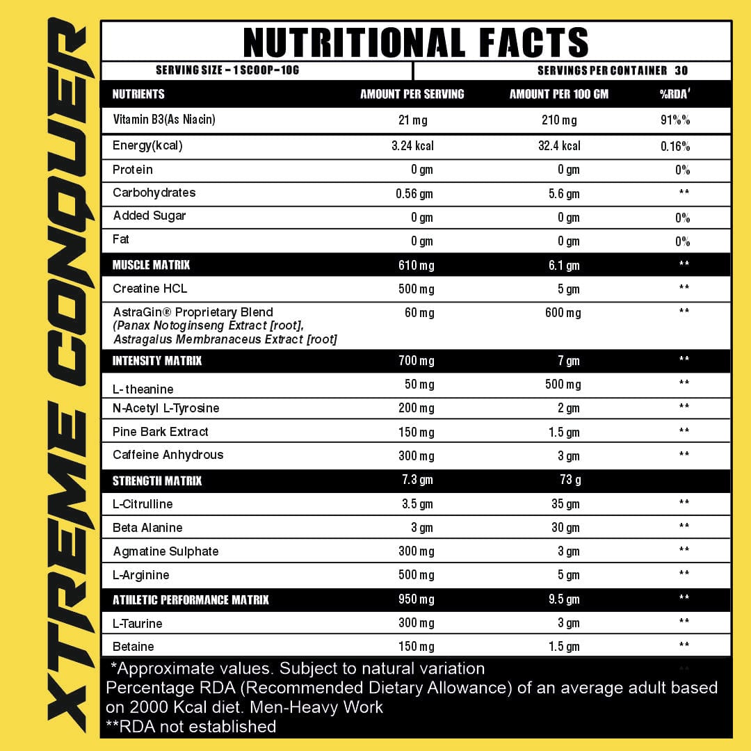 Conquer Xtreme Pre-