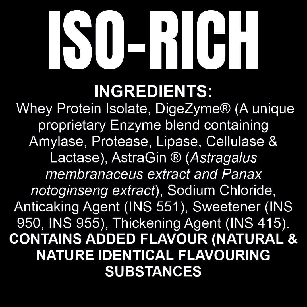 Iso-Rich PREMIUM Isolate (Free Steel Shaker with 2KG)
