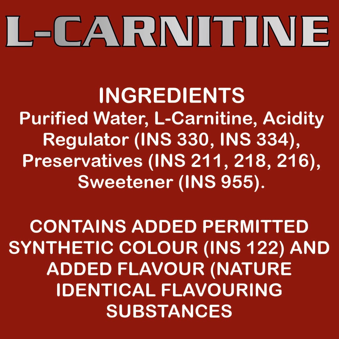 Liquid L-Carnitine 3500MG - Ripped Up Nutrition