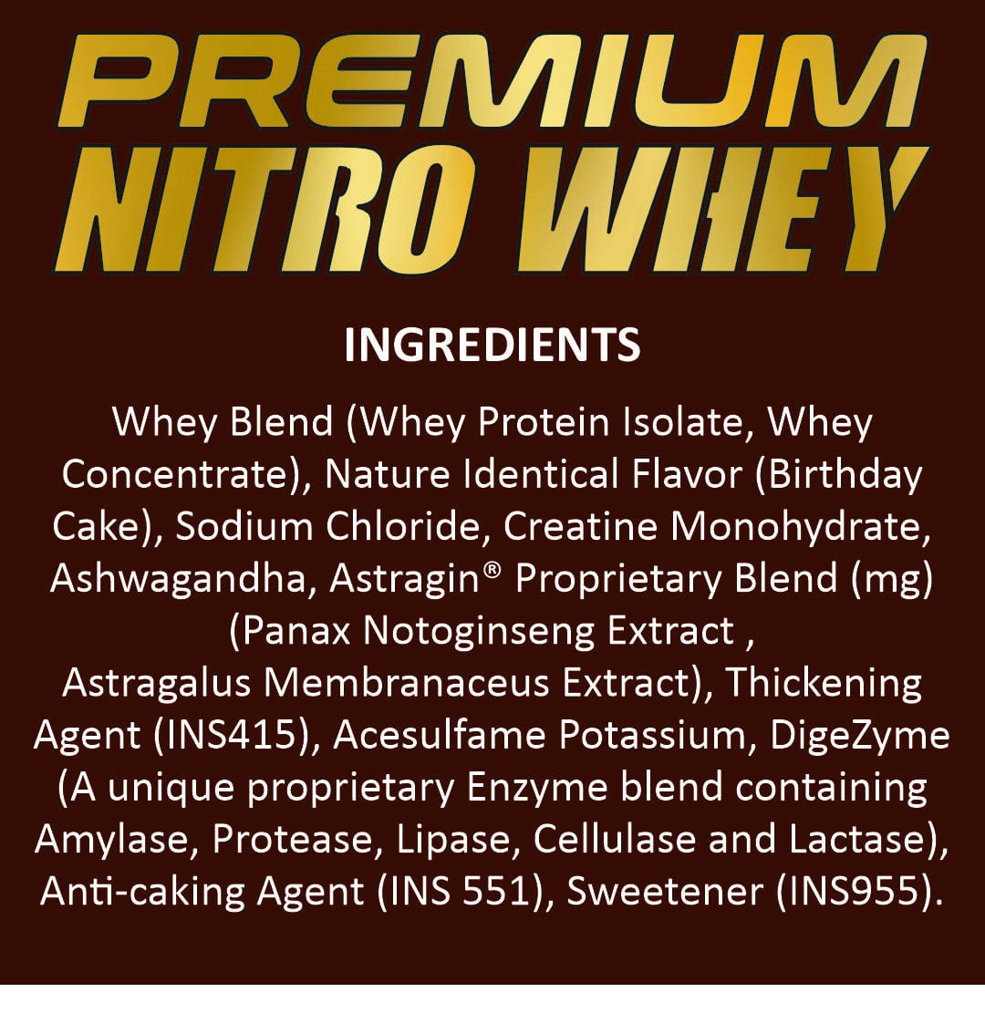 Premium Nitro Whey-