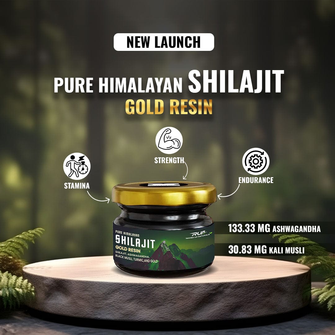 Pure Himalayan Shilajit Gold Resin