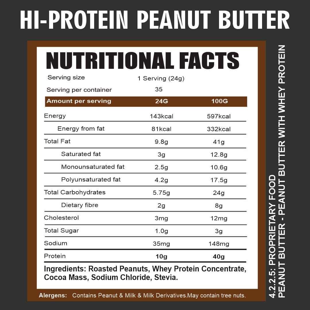 Hi-Protein Peanut Butter