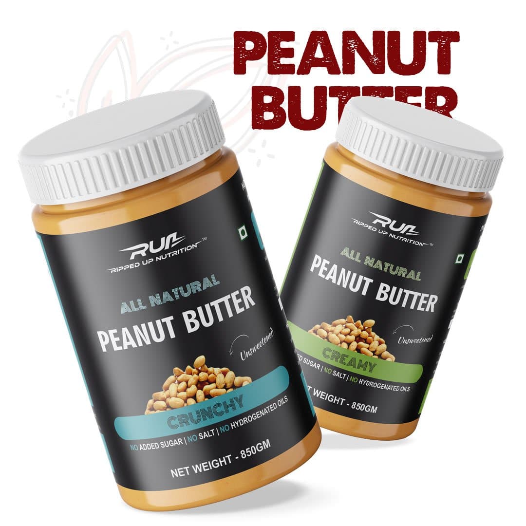 100% Natural Peanut Butter - Ripped Up Nutrition
