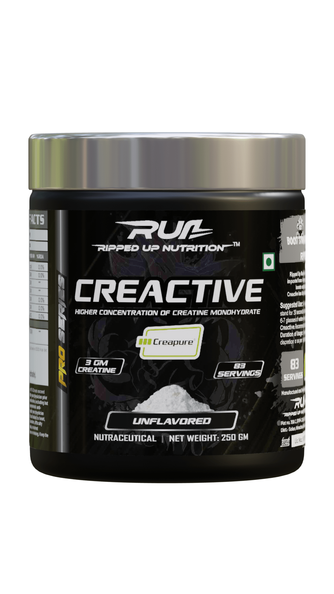 Creactive- Creapure® Creatine Monohydrate - Ripped Up Nutrition