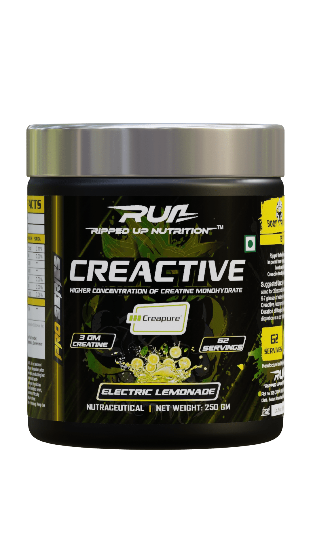 Creactive- Creapure® Creatine Monohydrate - Ripped Up Nutrition