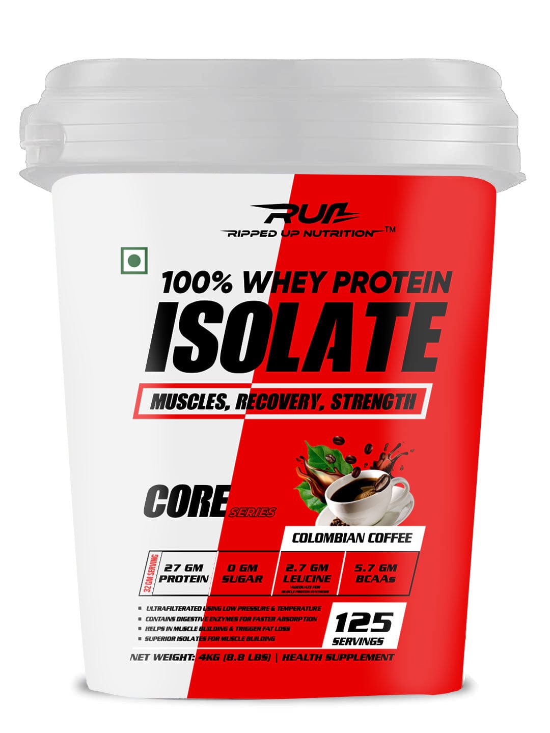 Whey Protein Isolate - Ripped Up Nutrition
