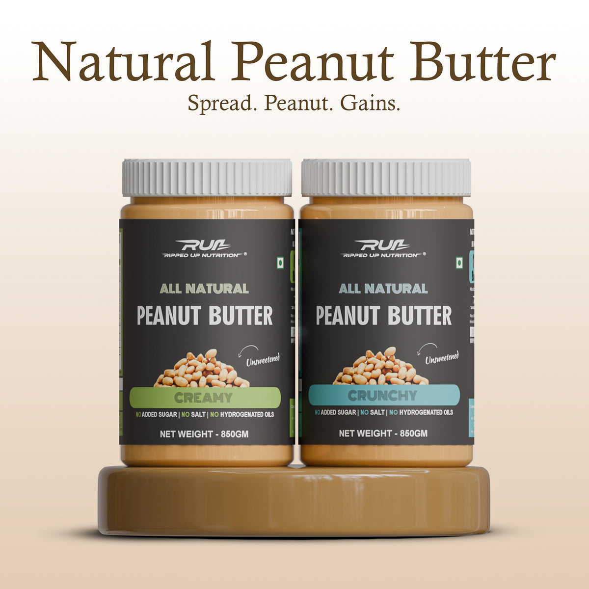 100% Natural Peanut Butter Pack of 2