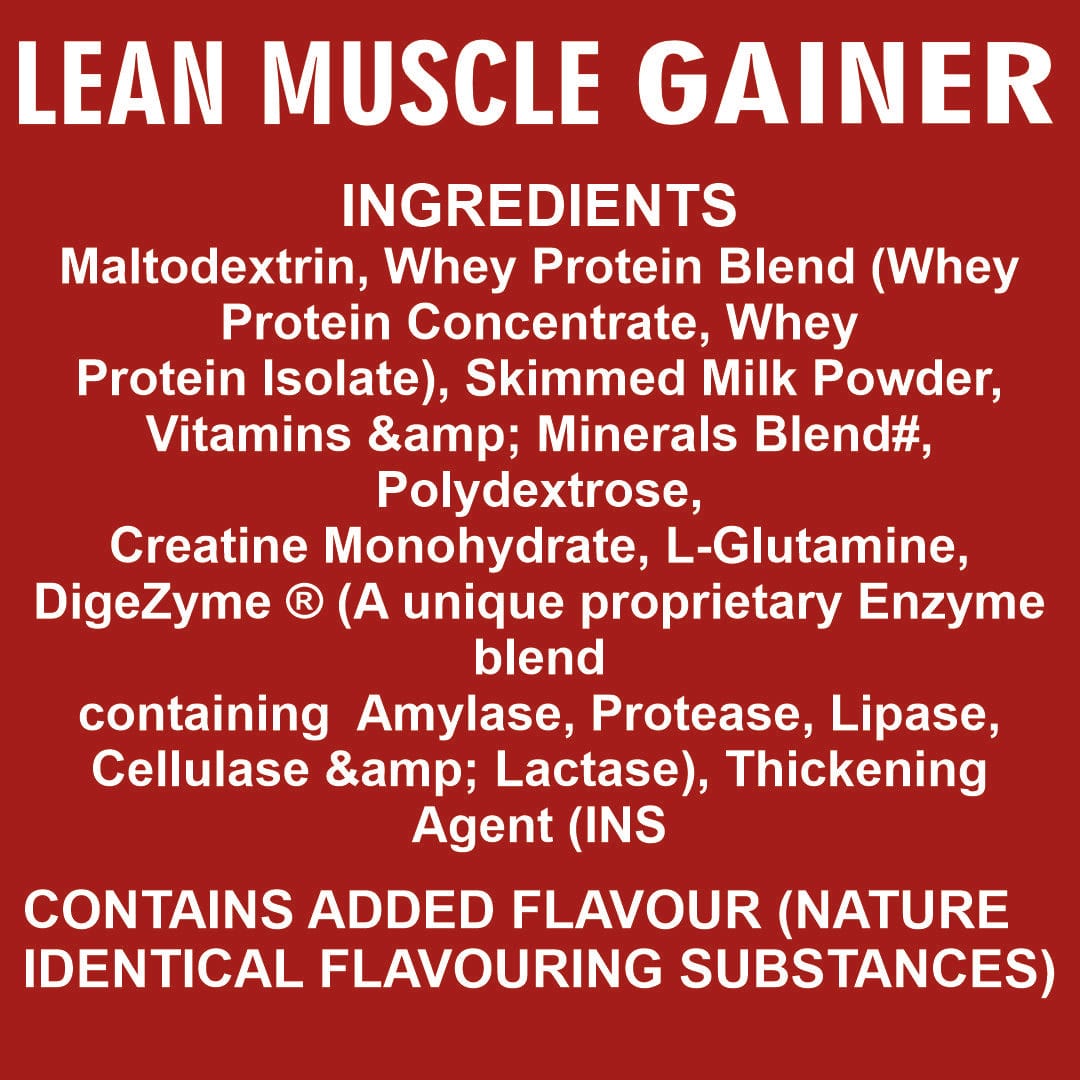 Lean Muscle Gainer-