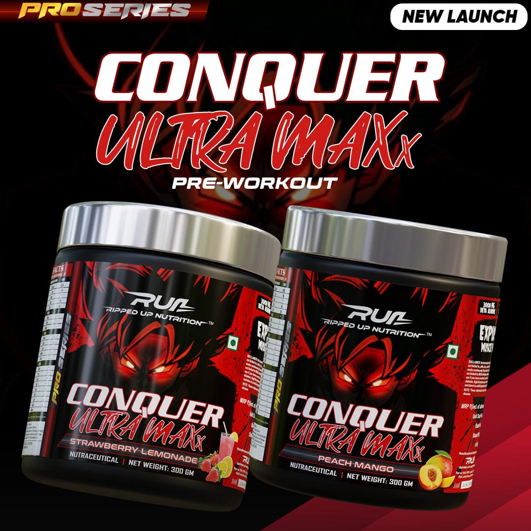 Conquer Ultra Maxx- Preworkout 150GM – Ripped Up Nutrition