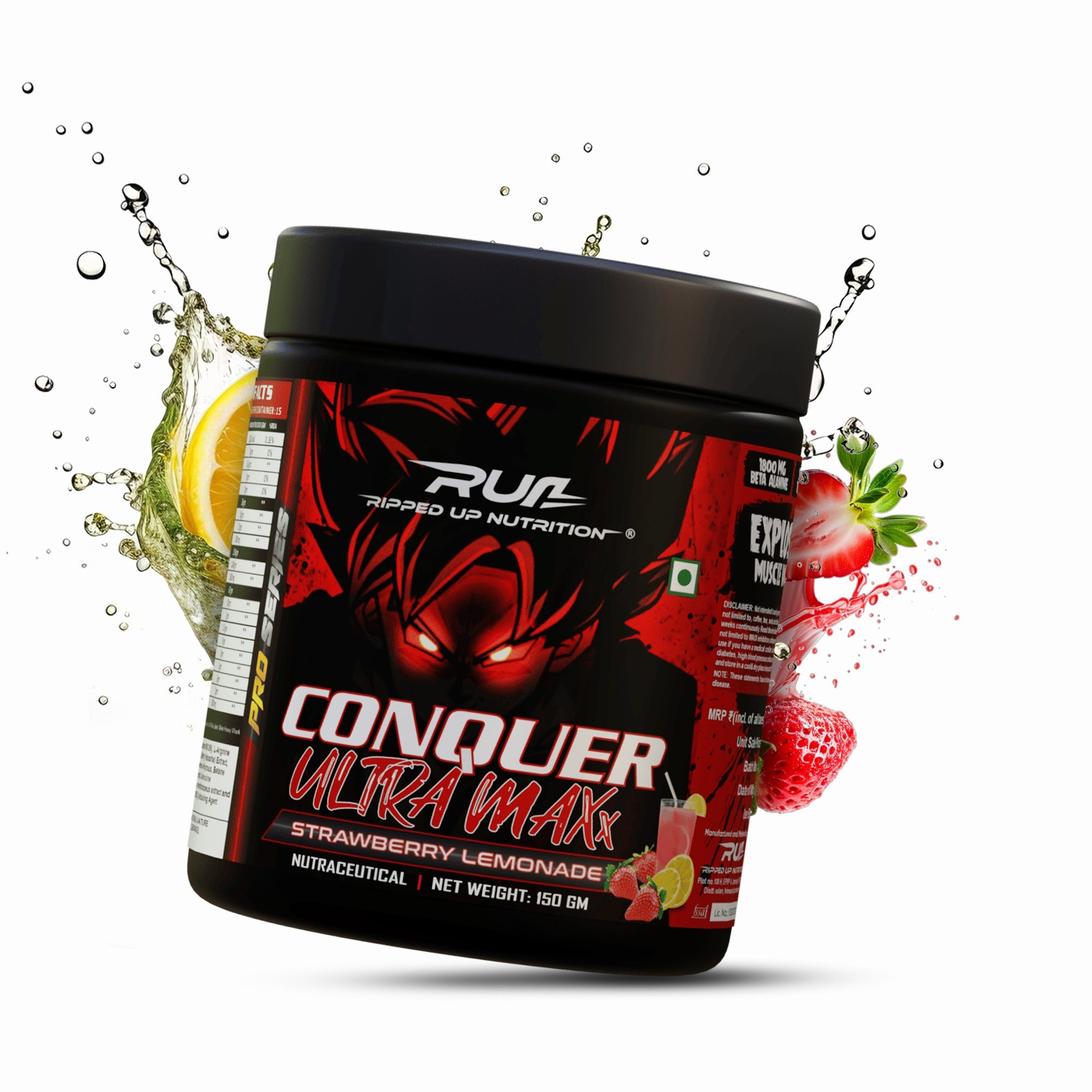 Conquer Ultra Maxx- Preworkout 150GM – Ripped Up Nutrition