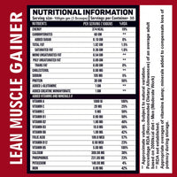 Lean Muscle Gainer - Ripped Up Nutrition