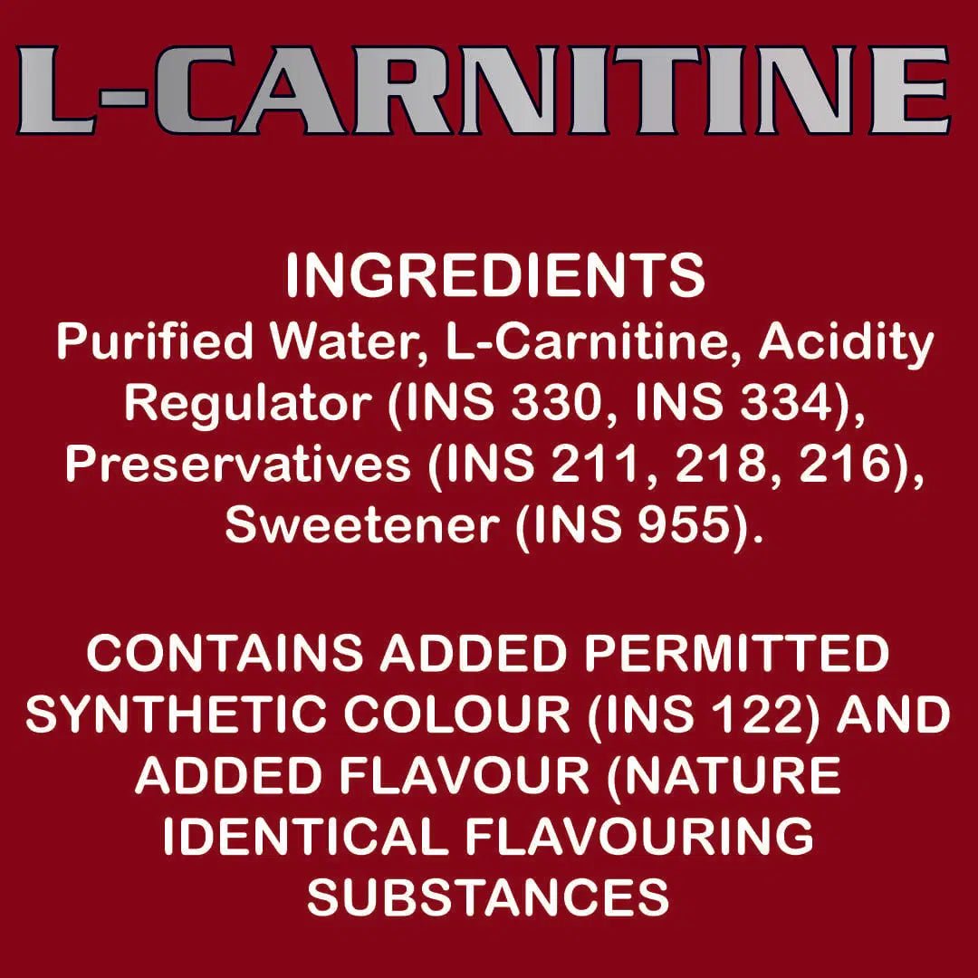Liquid L - Carnitine 3500MG - Ripped Up Nutrition