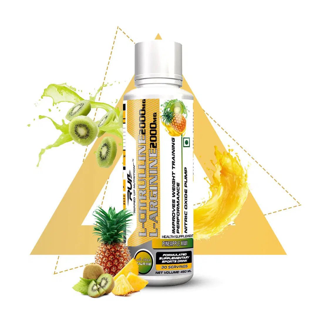Liquid L - Citrulline + L - Arginine + Taurine - Ripped Up Nutrition