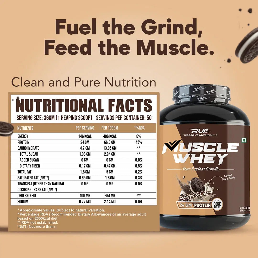 Muscle Whey - Trustified™ - Ripped Up Nutrition
