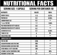 Omega - 3 Fish Oil (Triple Strength) - Ripped Up Nutrition