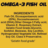 Omega - 3 Fish Oil (Triple Strength) - Ripped Up Nutrition