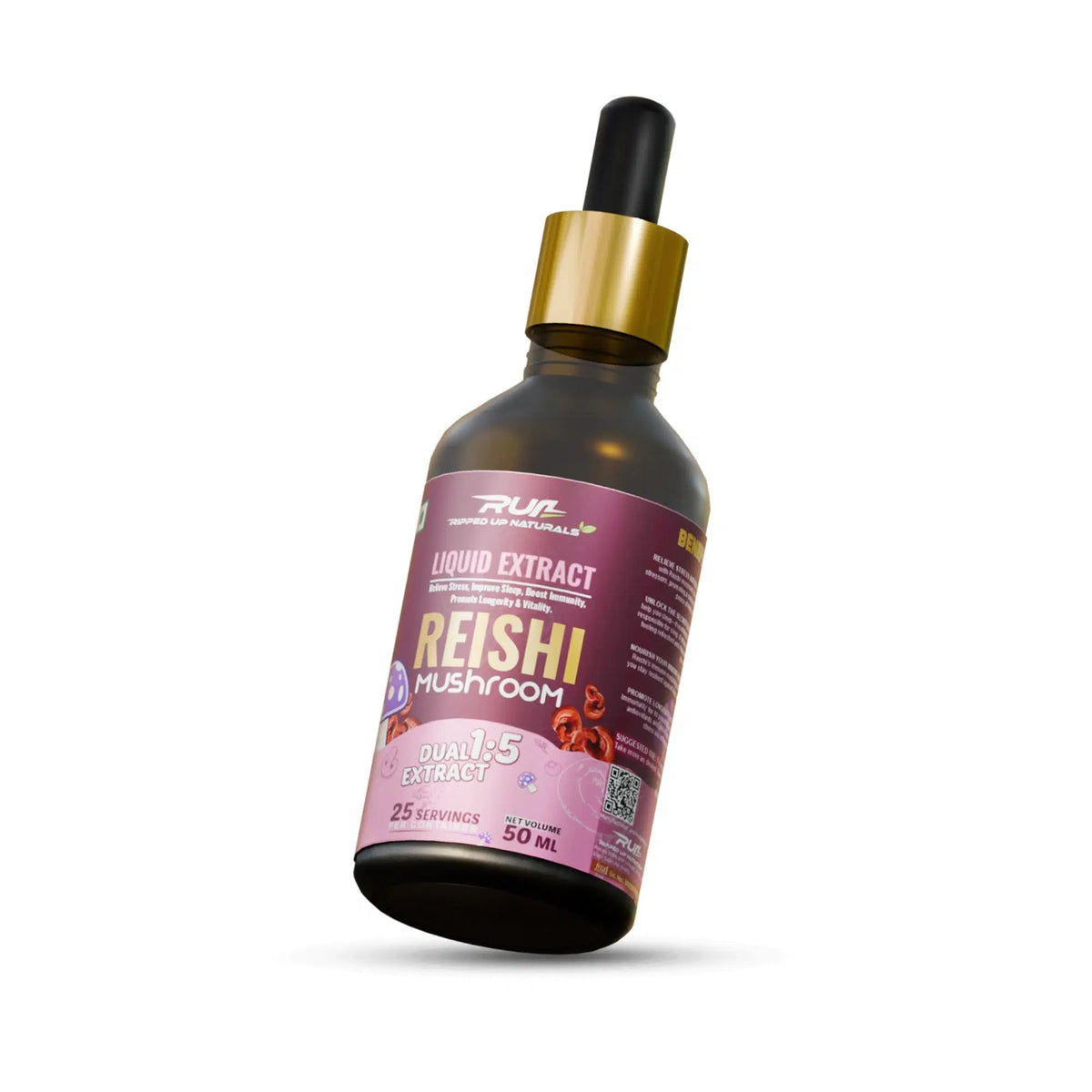 Reishi Mushroom Liquid Extract - Ripped Up Nutrition