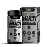 Superior Multi Vitamin + Testa Booster - 60 Softgel Capsule - Ripped Up Nutrition