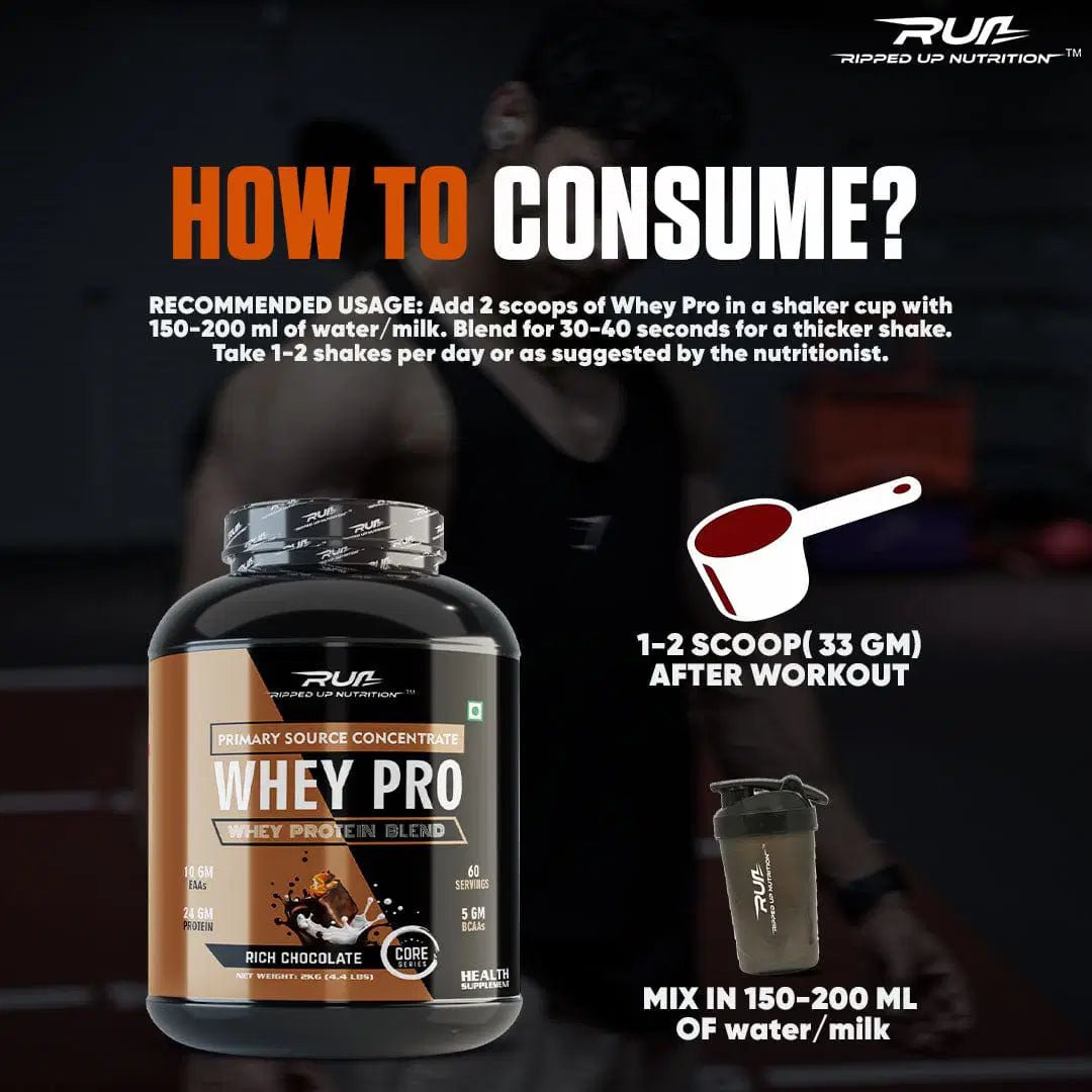 Whey PRO - Trustified™ (Primary Isolate + Concenterate Blend) - Ripped Up Nutrition